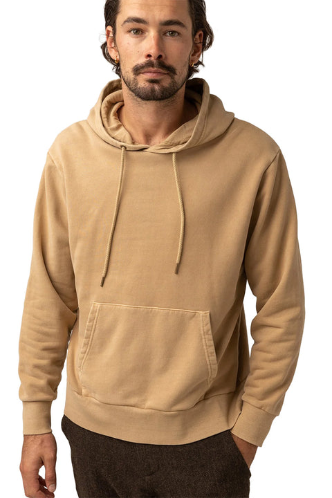 Rhythm Worn Path Fleece Hoodie - Tan