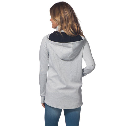 Rip Curl Anti-Series Flux Zip Fleece - Light Heather Grey