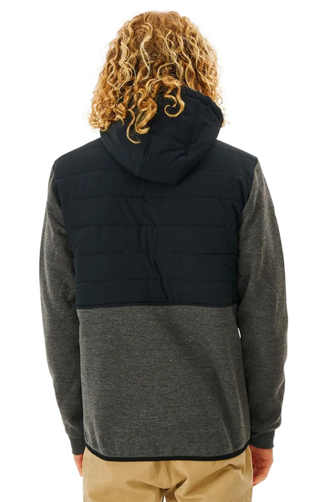Rip Curl Anti Series Heatseeker Zip Through Jacket - Black