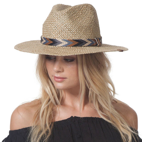 Rip Curl Black Sands Panama Hat - Natural