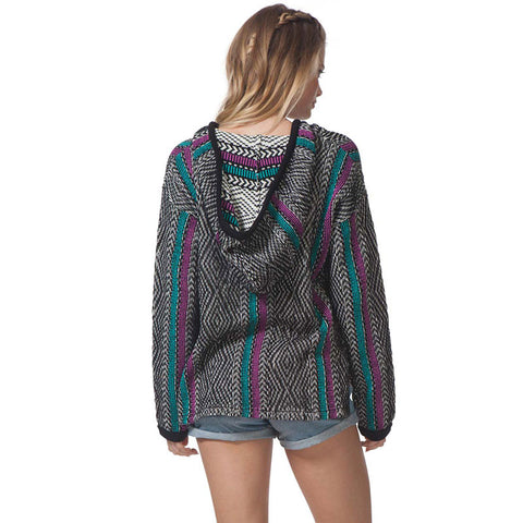 Rip Curl Black Sands Poncho - Charcoal