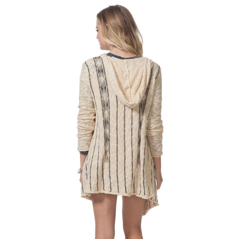 Rip Curl Blackbird Cardigan - Natural