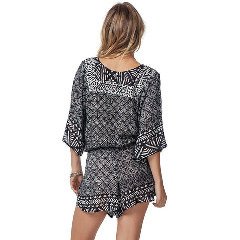 Rip Curl Coast To Coast Romper - Black