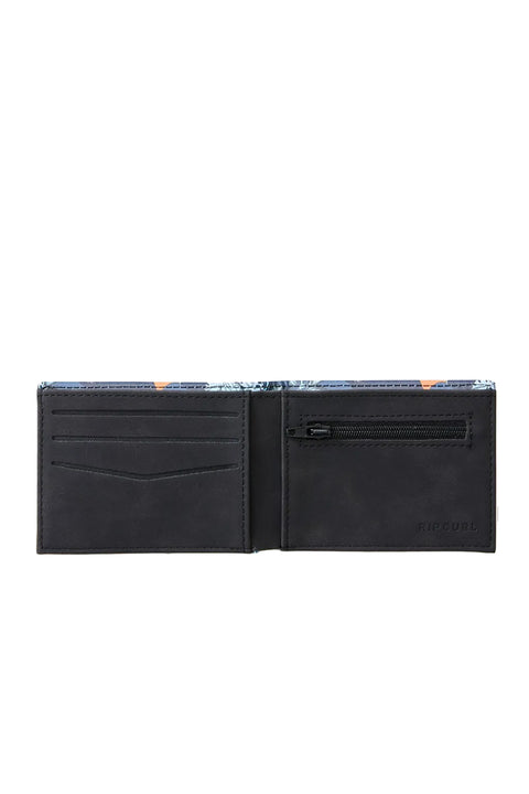Rip Curl Combo PU Slim Wallet - Black / Blue / Multi
