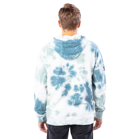 Rip Curl Cosmic Dye Hoodie - Mid Blue