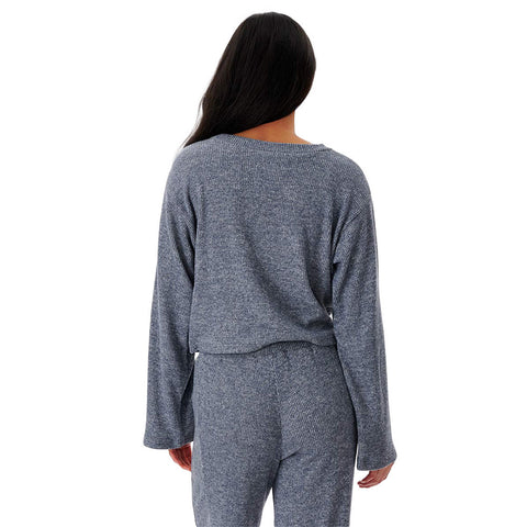 Rip Curl Cozy Crop Crew - Blue