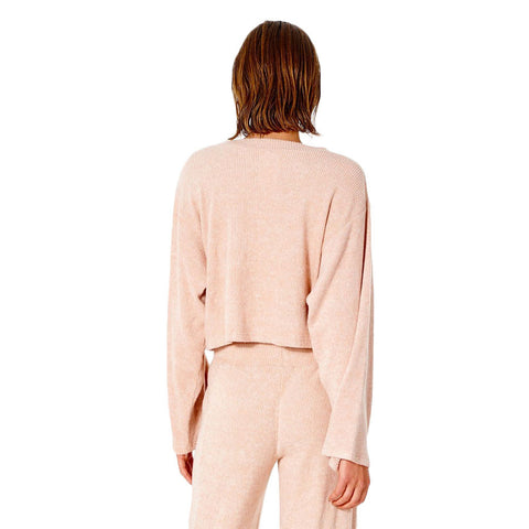 Rip Curl Cozy Crop Crew - Tan Marle