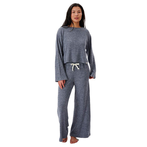 Rip Curl Cozy Wide Leg Pant - Blue