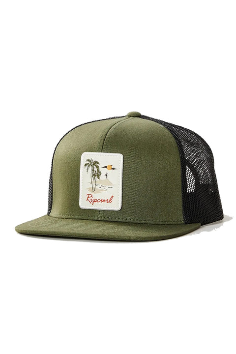 Rip Curl Custom Trucker - Olive