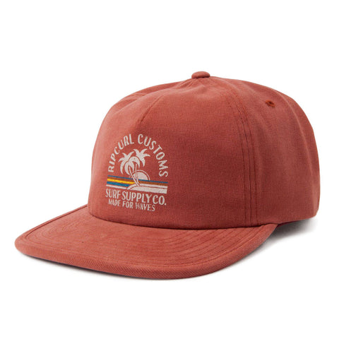 Rip Curl Da Nang Snapback Hat - Rust