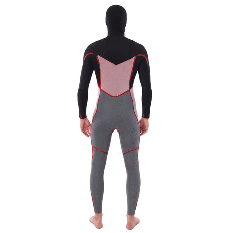 Sale Rip Curl Dawn Patrol 5/4 Hooded Wetsuit - Black