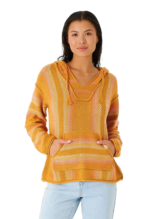 Rip Curl Day Break Poncho - Gold