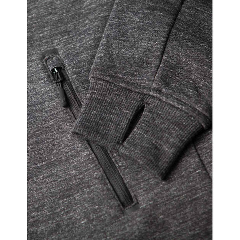 Rip Curl Departed Anti Series Fleece Zip Jacket - Charcoal