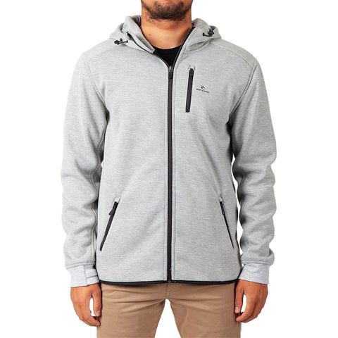 Rip Curl Departed Anti Series Zip Jacket - Medium Grey