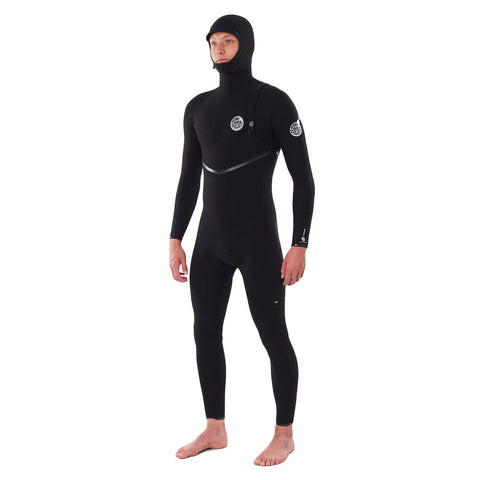 Rip Curl E-Bomb Zip Free 4/3mm Hooded Wetsuit