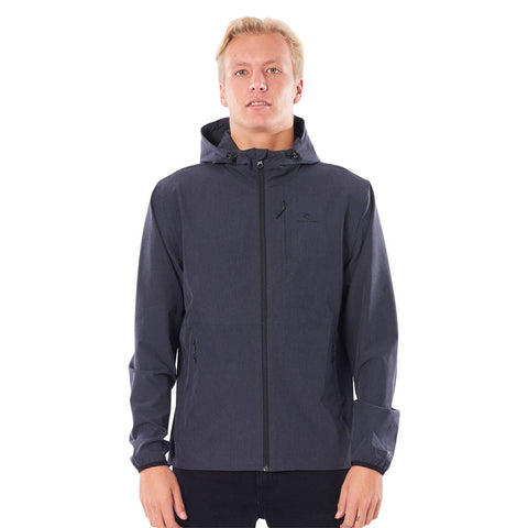 Rip Curl Elite Anti-Series Zip Through Jacket - Black