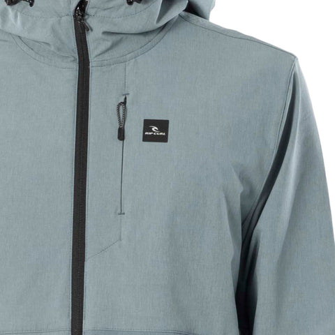 Rip Curl Elite Anti-Series Zip Through Jacket - Mineral Green