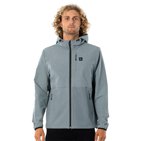 Rip Curl Elite Anti-Series Zip Through Jacket - Mineral Green