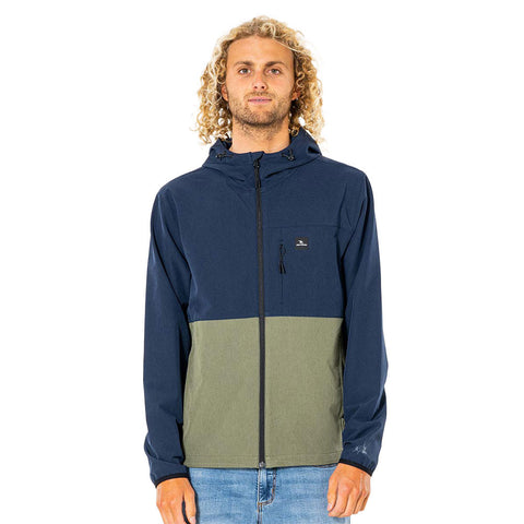 Rip Curl Elite Anti-Series Zip Through Jacket - Navy