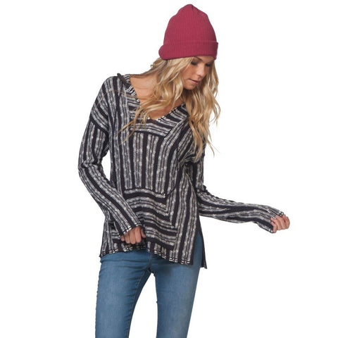 Rip Curl Endless Road Poncho - Black