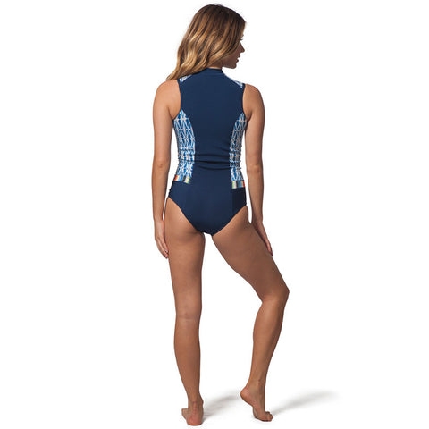 Rip Curl G-Bomb Capsleeve Sublimated Springsuit - Blue