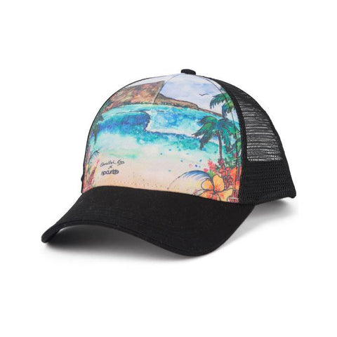 Rip Curl GFK Diamond Head Trucker Hat - Charcoal
