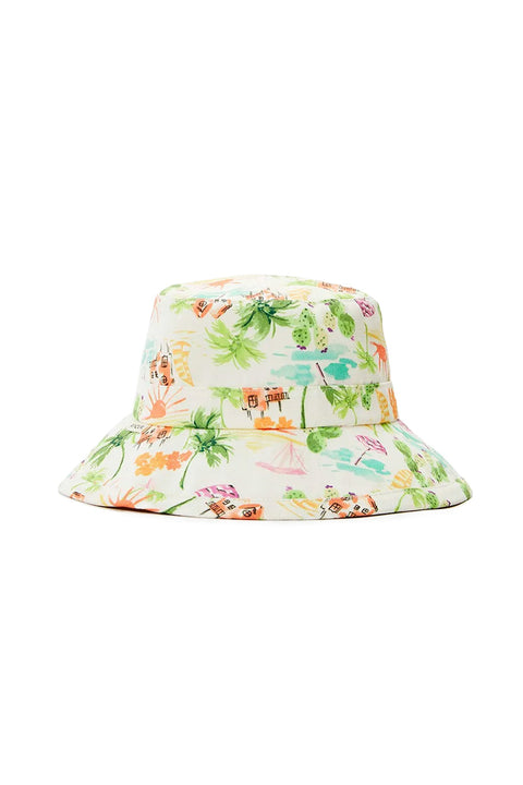 Rip Curl Girls Tres Cool Sun Hat - Multico - Side