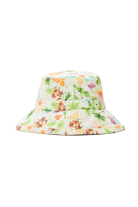 Rip Curl Girls Tres Cool Sun Hat - Multico - Back