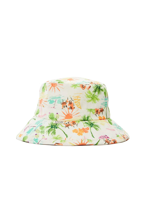 Rip Curl Girls Tres Cool Sun Hat - Multico - Front