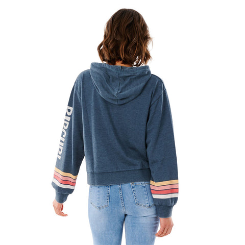 Rip Curl Golden State Zip Up Hoodie - Navy