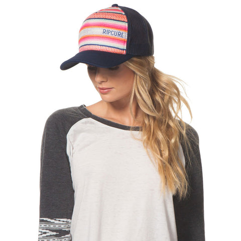 Rip Curl High Desert Trucker Hat - Raspberry