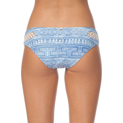 Rip Curl High Tide Luxe Hipster Bikini Bottom - Light Blue