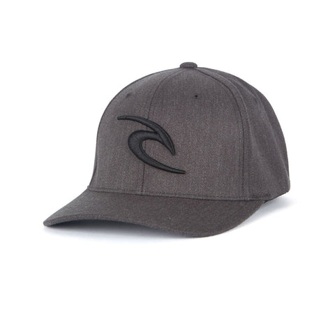 Rip Curl Icon Explorer Flexfit Hat - Charcoal