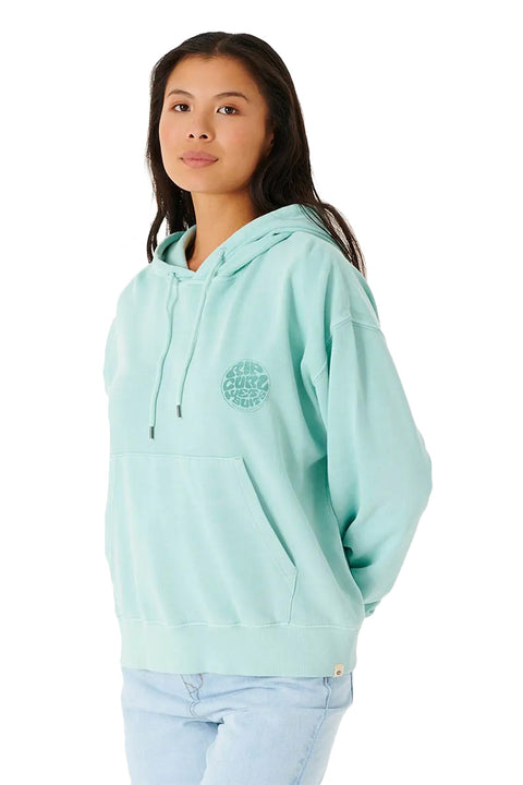 Rip Curl Icons Of Surf Hoodie - Light Aqua-Side