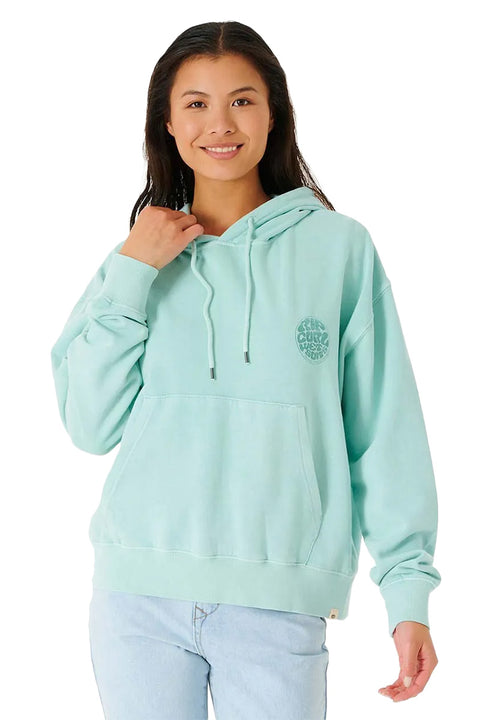 Rip Curl Icons Of Surf Hoodie - Light Aqua-Front