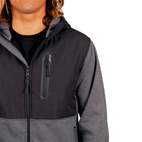 Rip Curl Interblock Anti-Series Zip Hoodie - Black