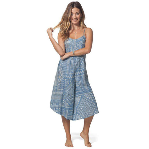 Rip Curl Marina Jumpsuit - Mid Blue