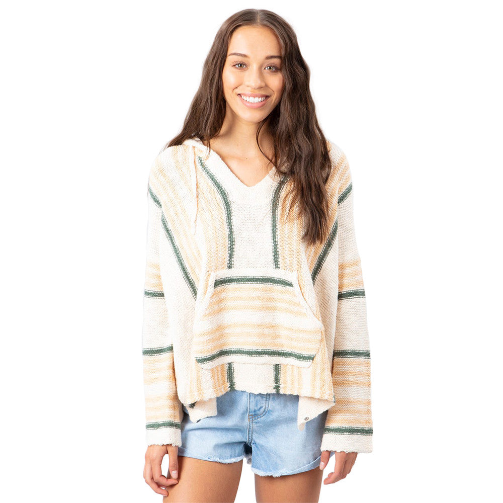 Rip Curl La Bonita Poncho - Bone | Moment Surf Company