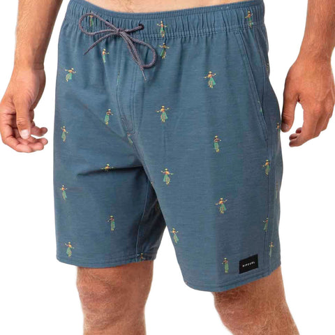Rip Curl Luau Volley 18" Shorts - Washed Navy