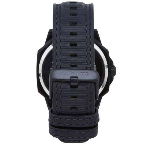 Rip Curl Mayhem Analogue Leather Watch - Midnight