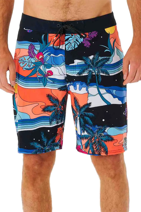 Rip Curl Mirage Postcards 19" Boardshorts - Black