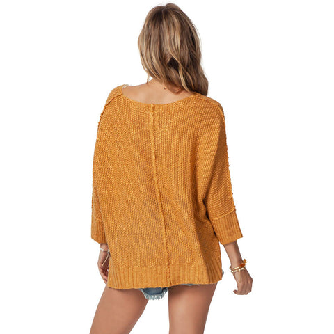 Rip Curl Morningside Pullover - Mustard