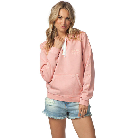 Rip Curl On Shore Hoodie - Rose Gold