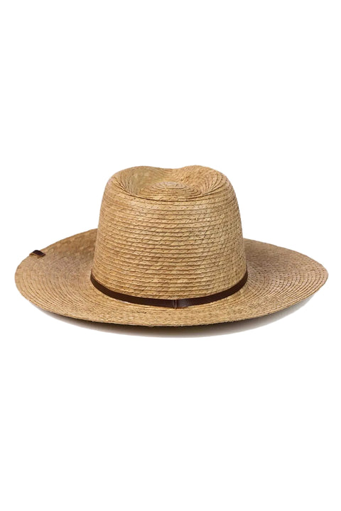 Rip Curl Palmetto UPF Straw Panama Hat - Natural - Back