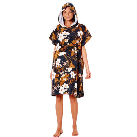 Rip Curl Playa Bella Hooded Towel - Black