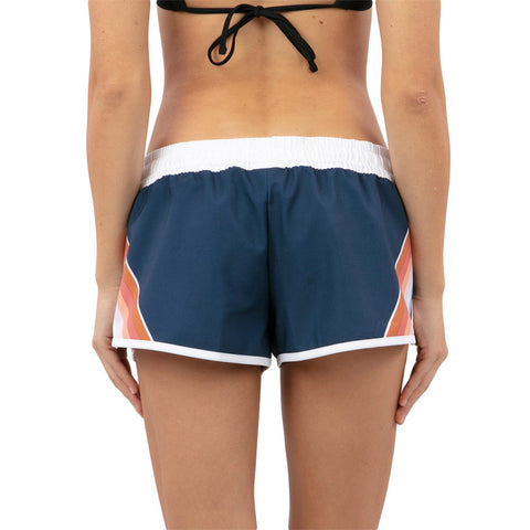 Rip Curl Retro Stripe 2in Boardie - Mid Blue