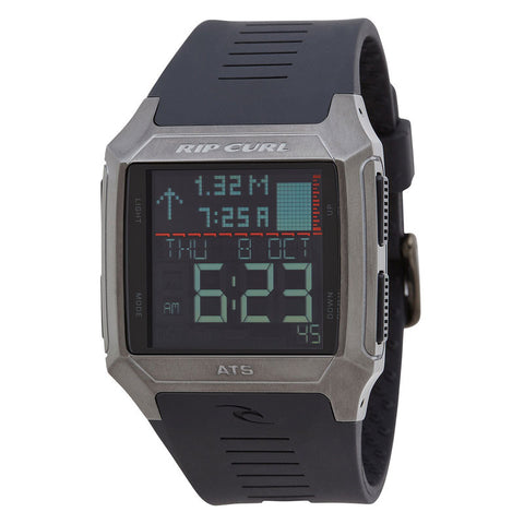 Rip Curl Rifles Stainless Steel Tide Watch - Gunmetal