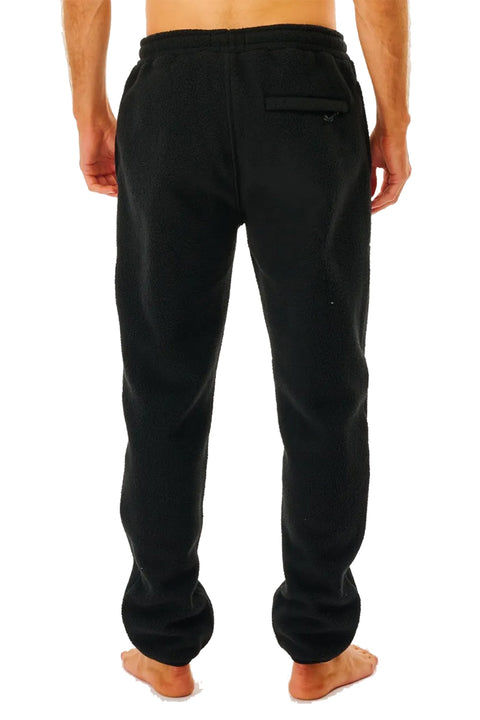 Rip Curl Rincon Polar Fleece Track Pant - Black