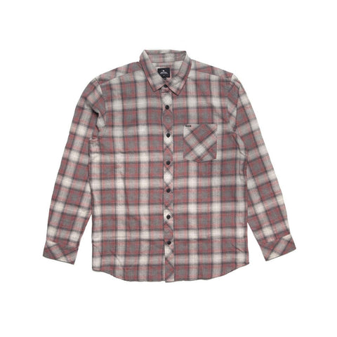 Rip Curl Salazar L/S Flannel - Medium Grey