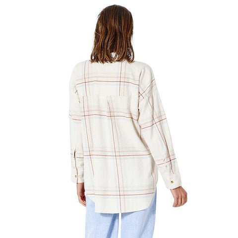 Rip Curl Sayulita Flannel Shirt - Bone